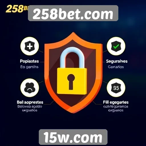 Recursos de segurança no site 258bet.com
